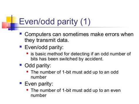 does smart card use even or odd parity|odd parity check.